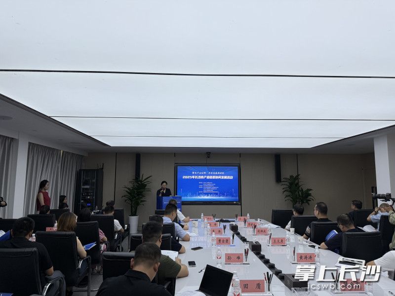 2025年长沙市产业链群协同发展活动现场。长沙晚报全媒体记者 朱泽寰