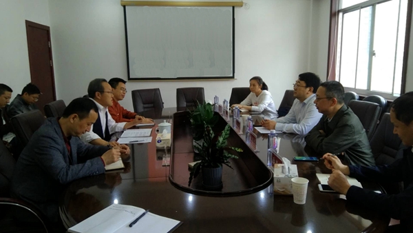 张治平副厅长调研省节能中心:高质量开展工业通信业节能监察工作