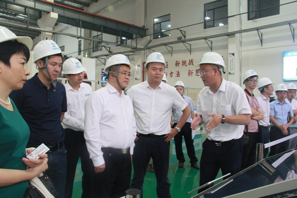 熊琛总经济师出席中南智能生产线数字孪生系统项目启动会